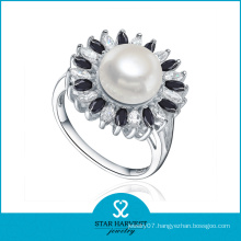 Polished Handmade AAA Pearl Jewelry Ring (SH-R0476)